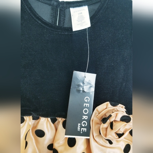 Special Occasion Dress Baby Girl 2-piece Set Size 12 Months NWT - Picture 11 of 15